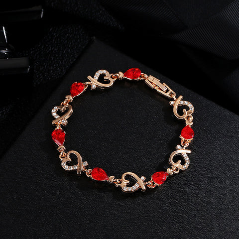 Rhinestone Crystal Bracelet Jewelry Gift for Women