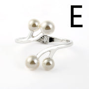 Alloy Jewelry Double Pearl Bracelet Women