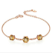 925 Bracelet Rose S925 Charm Bracelet Women Fashion Fine Jewelry