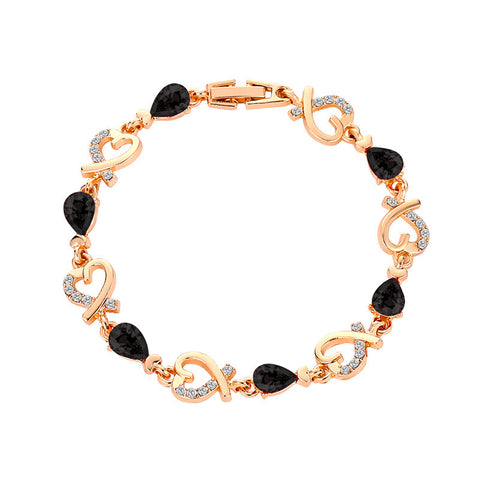 Rhinestone Crystal Bracelet Jewelry Gift for Women